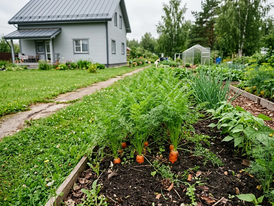 Морковь в саду: как выглядит на участке среди других посадок