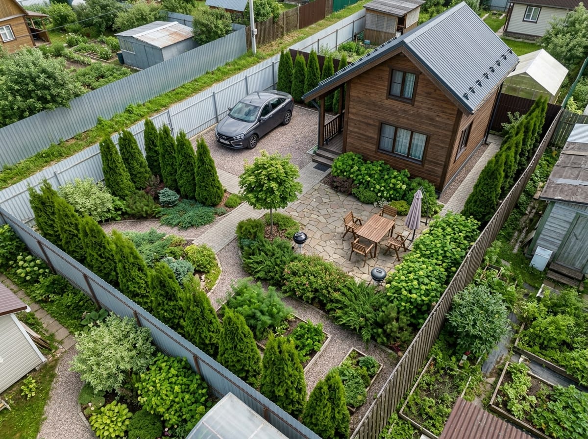 Четыре сотки, 400 м²