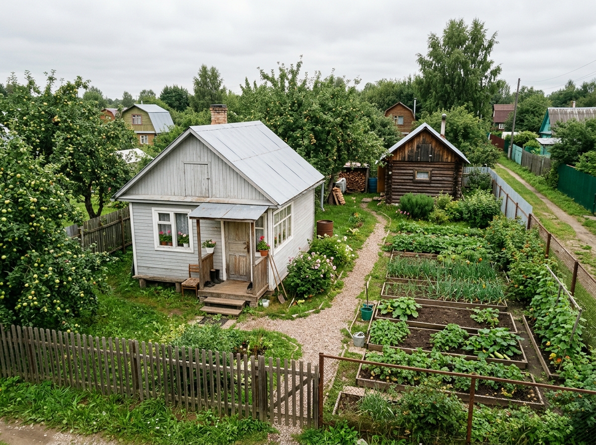 СНТ старой закладки (1970-1985), 4-6 соток