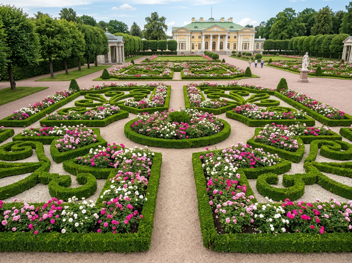 Партерный цветник