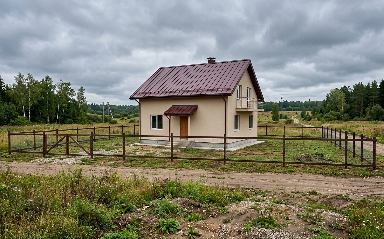 Участок до применения ландшафтный дизайн в стиле прованс