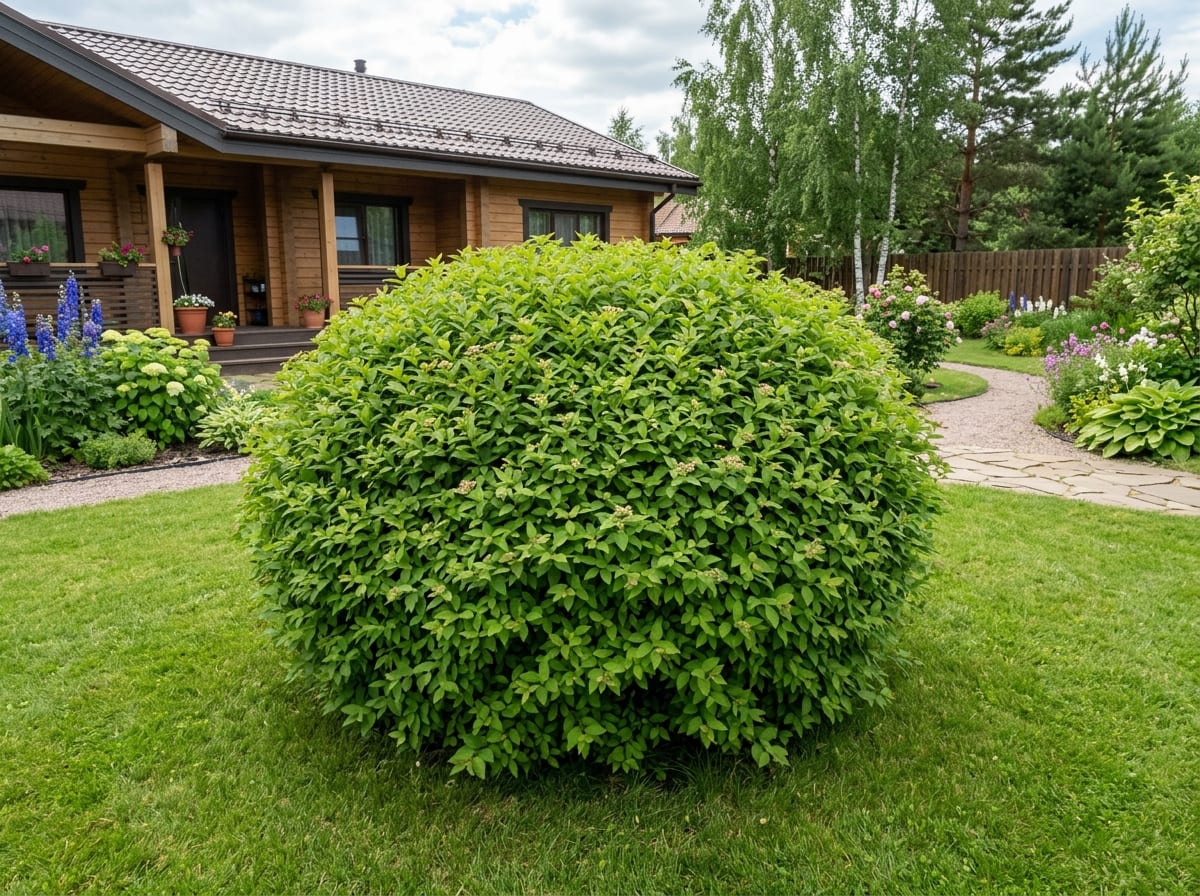 Кустарник правильной формы без стрижки