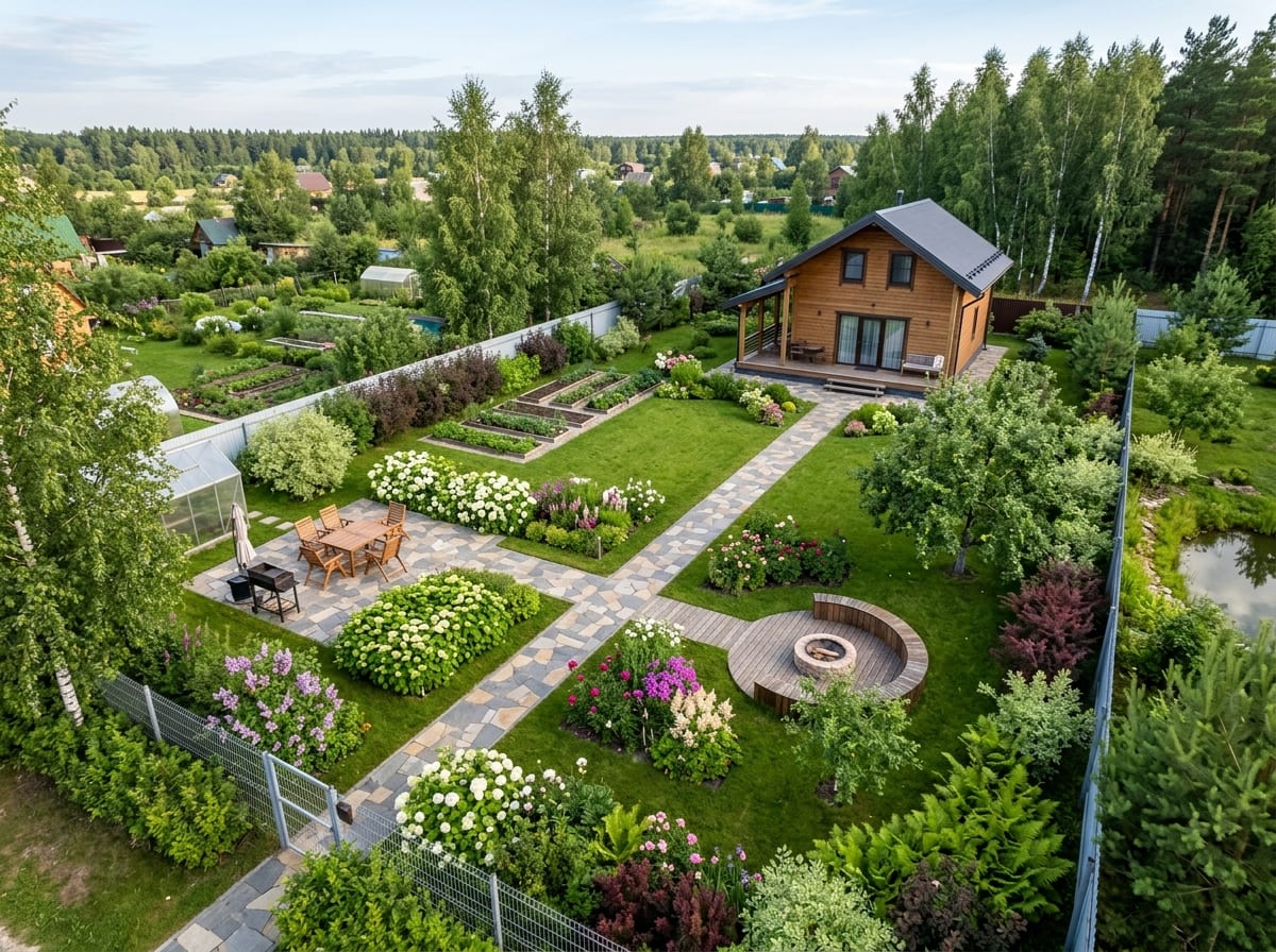 2. Диагональная планировка 25×40