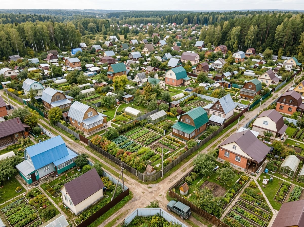 Тесная застройка